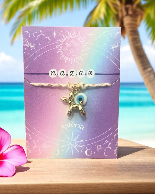 Bracelet doré - cordon réglable 🧿