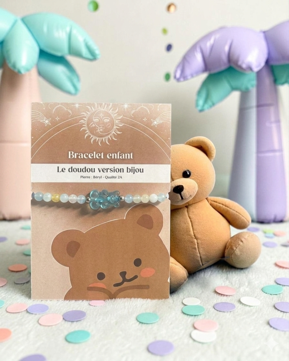 Le doudou version bijoux - version garçon 🧸