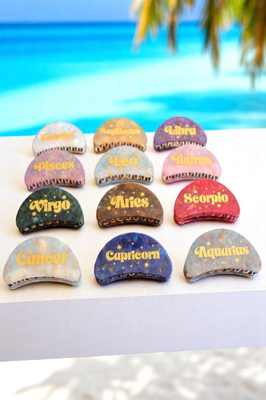 Pince à cheveux - 12 signes astrologique