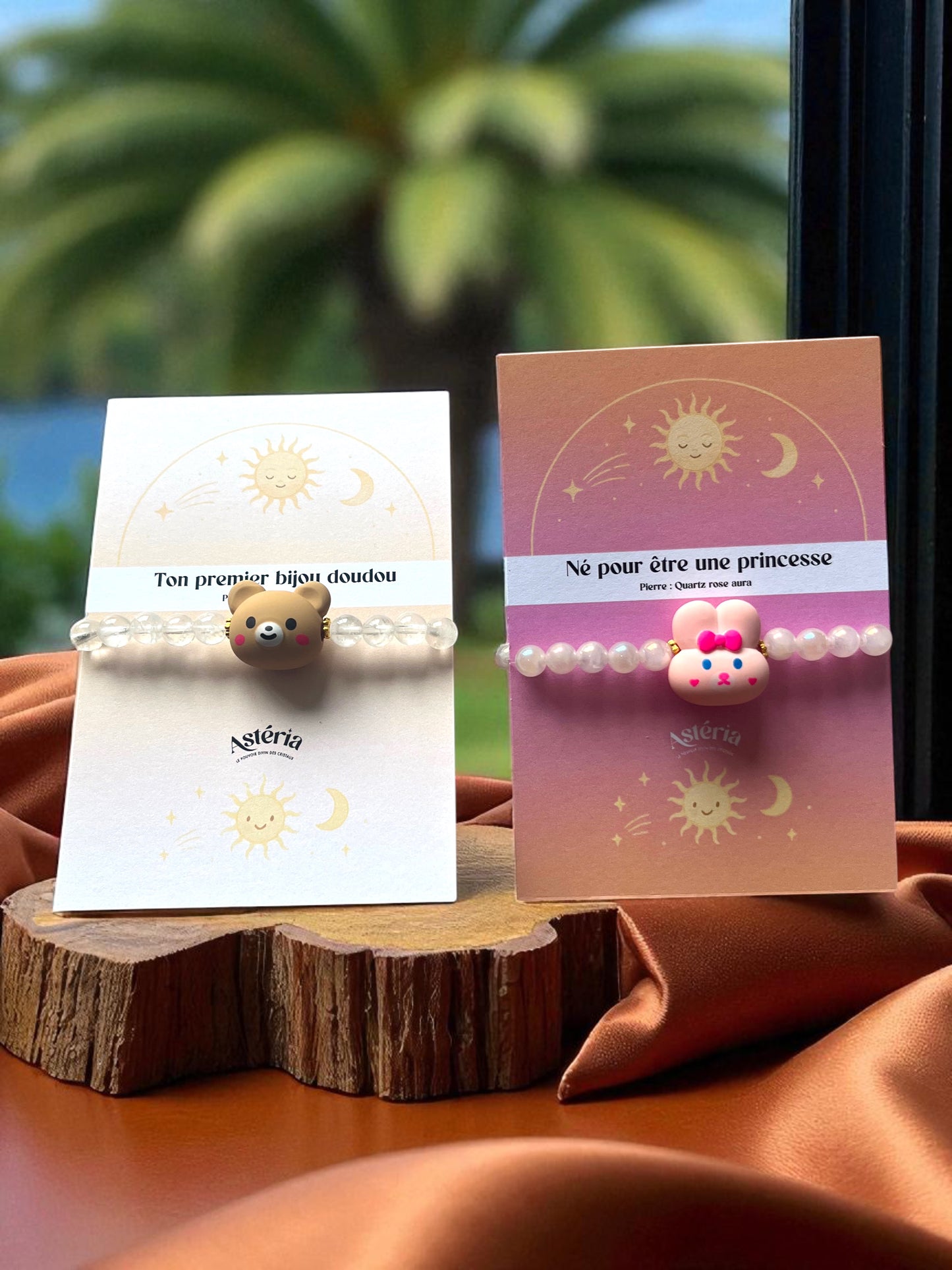 Ton premier bijou doudou - Cristal de roche 🧸