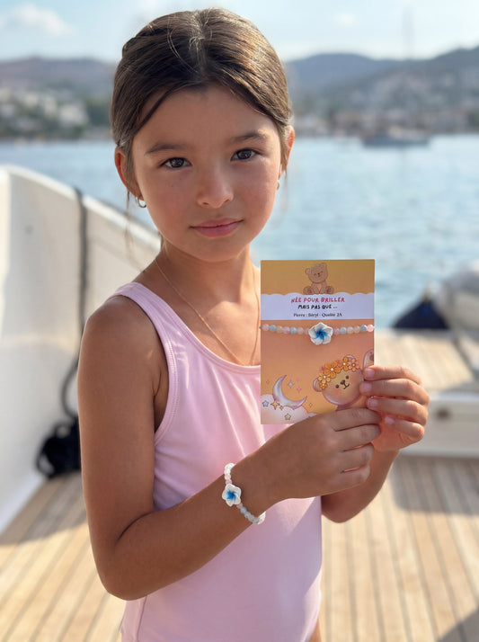 Née pour briller - fleur de tiaré  🌸 👧🏼
